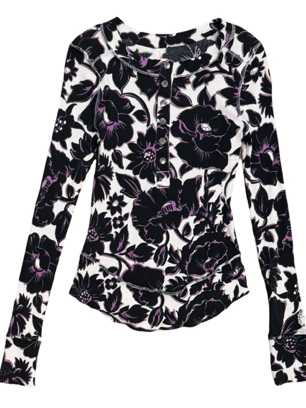 Free People Movement Rally Ribbed Thermal Top - Picture 4 of 7